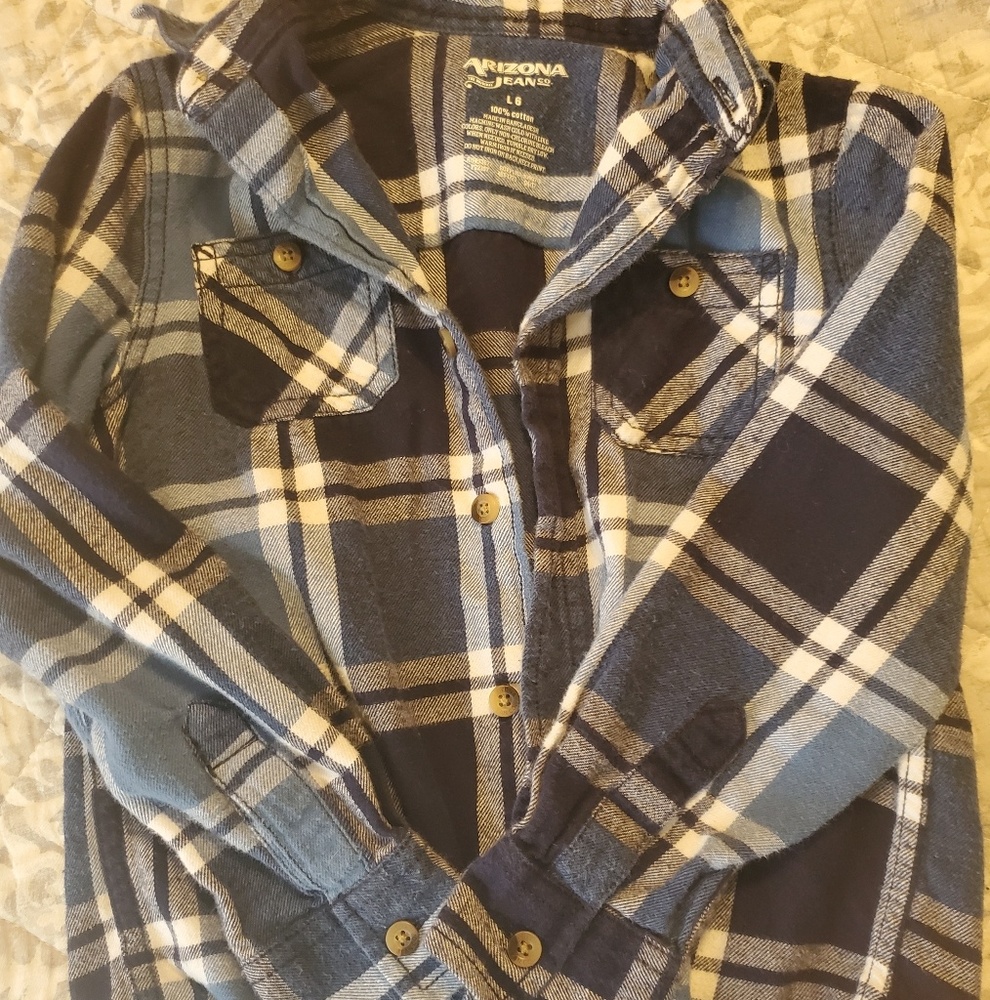 Blue flannel